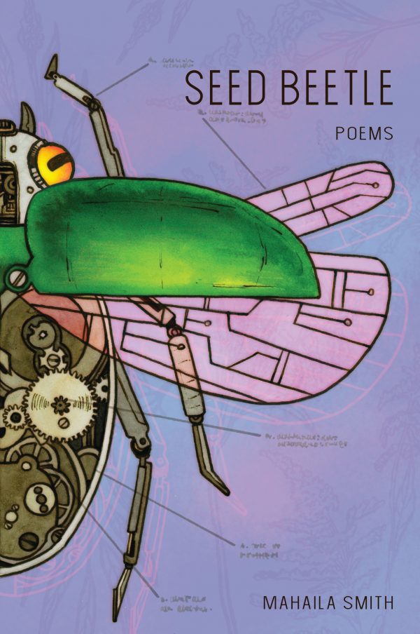 Cover of Mahaila Smith's SEED BEETLE, art by Julia Louise Pereira.